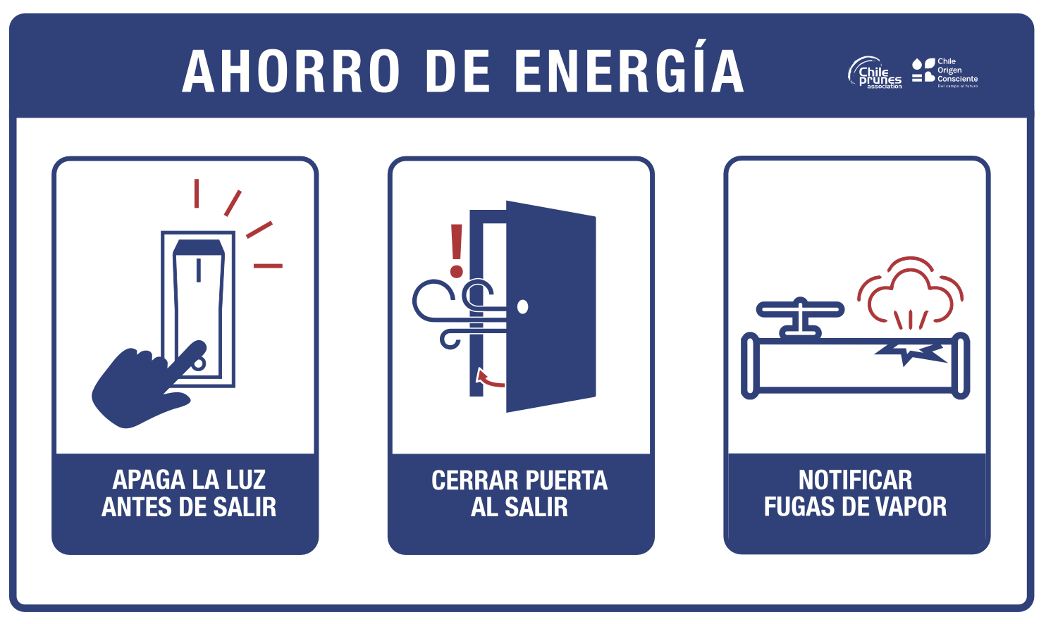 Signage: Energy saving